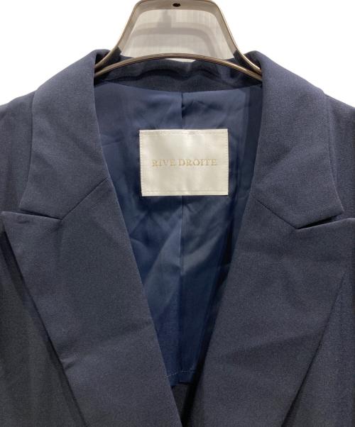 RIVE DROITE（リヴドロワ）RIVE DROITE (リヴドロワ) ダブルジャケット ネイビー サイズ:freeの古着・服飾アイテム