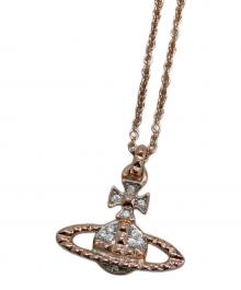 Vivienne Westwood（ヴィヴィアンウエストウッド）の古着「オーブモチーフネックレス」｜ゴールド