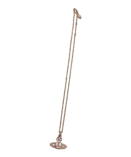 Vivienne Westwood（ヴィヴィアンウエストウッド）Vivienne Westwood (ヴィヴィアンウエストウッド) オーブモチーフネックレス ゴールドの古着・服飾アイテム