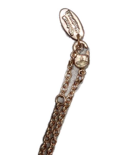 Vivienne Westwood（ヴィヴィアンウエストウッド）Vivienne Westwood (ヴィヴィアンウエストウッド) オーブモチーフネックレス ゴールドの古着・服飾アイテム