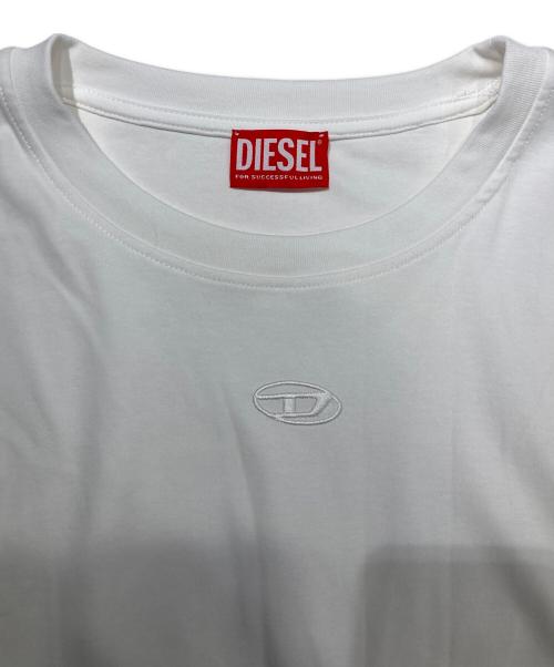 DIESEL（ディーゼル）DIESEL (ディーゼル) T-BOXT-LS-INT ホワイト サイズ:Sの古着・服飾アイテム
