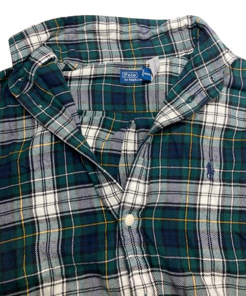POLO RALPH LAUREN（ポロ・ラルフローレン）POLO RALPH LAUREN (ポロ・ラルフローレン) 長袖シャツ グリーン サイズ:Mの古着・服飾アイテム