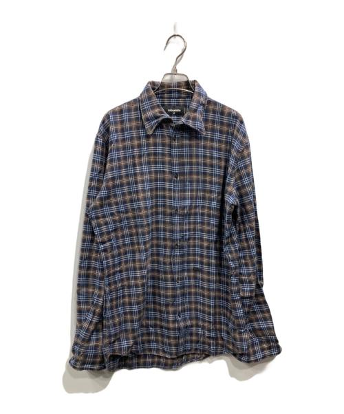 DSQUARED2（ディースクエアード）DSQUARED2 (ディースクエアード) ワイヤーカラー チェックシャツ ネイビー サイズ:50の古着・服飾アイテム