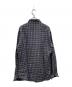 DSQUARED2 (ディースクエアード) ワイヤーカラー チェックシャツ ネイビー サイズ:50：5000円