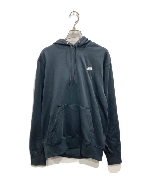 NIKE（ナイキ）NIKE (ナイキ) フレンチテリー プルオーバー パーカー ブラック サイズ:M 未使用品の古着・服飾アイテム