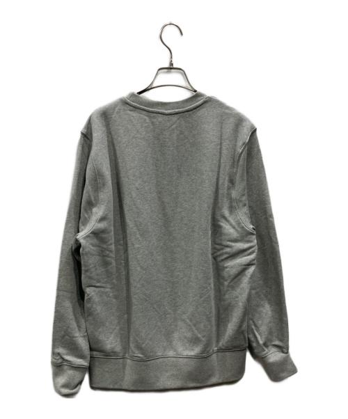 NIKE（ナイキ）NIKE (ナイキ) フレンチ テリー クルーネック 長袖スウェットシャツ グレー サイズ:Mの古着・服飾アイテム