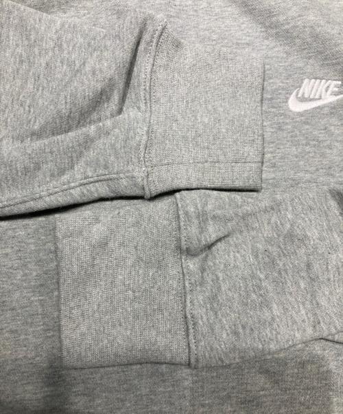 NIKE（ナイキ）NIKE (ナイキ) フレンチ テリー クルーネック 長袖スウェットシャツ グレー サイズ:Mの古着・服飾アイテム