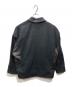 MARITHE+FRANCOIS GIRBAUD (マリテフランソワジルボー) テープロゴウール混ジャケット ブラック サイズ:48：7000円