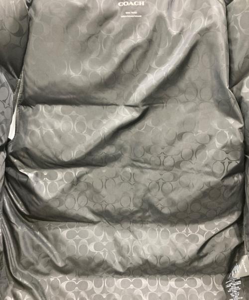 COACH（コーチ）COACH (コーチ) SOLID ダウンベスト グレー サイズ:Sの古着・服飾アイテム