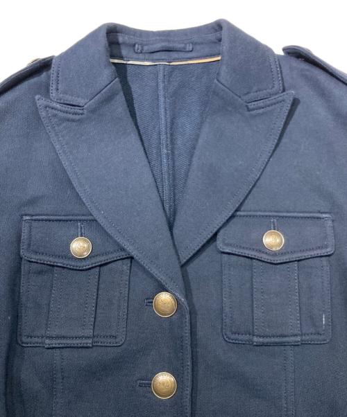 BURBERRY LONDON（バーバリーロンドン）BURBERRY LONDON (バーバリーロンドン) ミリタリージャケット ネイビー サイズ:38の古着・服飾アイテム