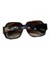 GUCCI (グッチ) サイドロゴサングラス ブラウン サイズ:61□15-125：8000円