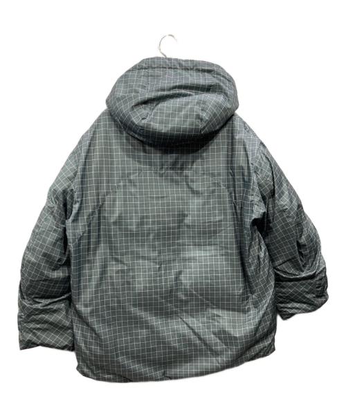NANGA（ナンガ）NANGA (ナンガ) AMERI (アメリ) POCKET CHECK DOWN COAT グリーン サイズ:Mの古着・服飾アイテム