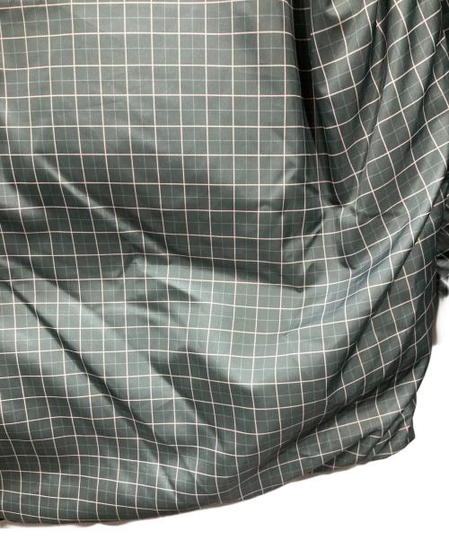NANGA（ナンガ）NANGA (ナンガ) AMERI (アメリ) POCKET CHECK DOWN COAT グリーン サイズ:Mの古着・服飾アイテム