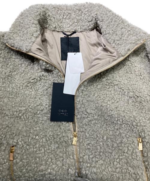 TATRAS（タトラス）TATRAS (タトラス) LUELA ルエラ  ボア スタンドカラーブルゾン グレー サイズ:2の古着・服飾アイテム