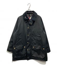 Barbour×freada（バブアー×フリーダ）の古着「OS Beaufort ピーチスキン」｜ブラック