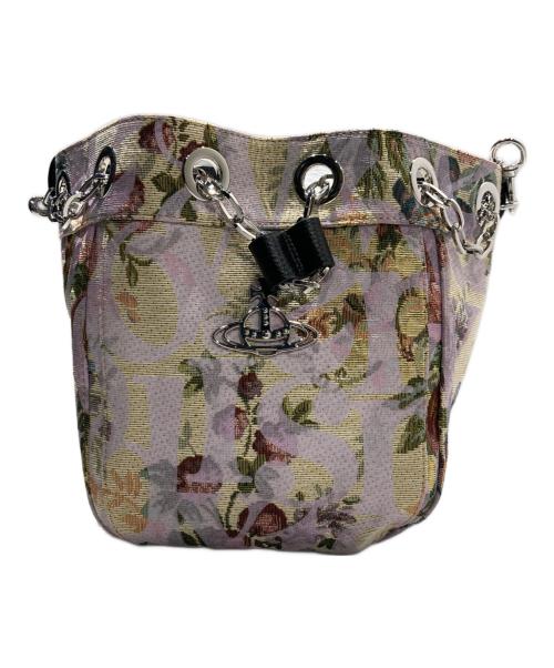 Vivienne Westwood（ヴィヴィアンウエストウッド）Vivienne Westwood (ヴィヴィアンウエストウッド) CHRISSY  MEDIUM BUCKET パープルの古着・服飾アイテム