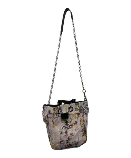 Vivienne Westwood（ヴィヴィアンウエストウッド）Vivienne Westwood (ヴィヴィアンウエストウッド) CHRISSY  MEDIUM BUCKET パープルの古着・服飾アイテム