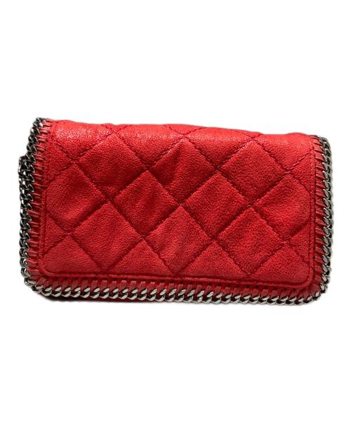 STELLA McCARTNEY（ステラマッカートニー）STELLA McCARTNEY (ステラマッカートニー) FALABELLAミニチェーンショルダーバッグ レッドの古着・服飾アイテム