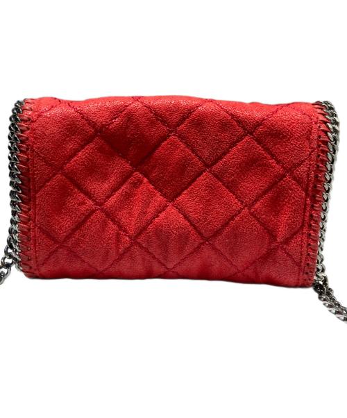 STELLA McCARTNEY（ステラマッカートニー）STELLA McCARTNEY (ステラマッカートニー) FALABELLAミニチェーンショルダーバッグ レッドの古着・服飾アイテム