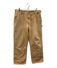 CarHartt（カーハート）の古着「WASHED DUCK WORK PANT」｜ブラウン