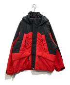 A BATHING APEアベイシングエイプ）の古着「NYLON SNOWBOARD PADDED JACKET」｜レッド×ブラック
