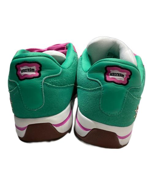 REEBOK（リーボック）REEBOK (リーボック) ICE CREAM BBC (アイスクリーム ビリオネアボーイズクラブ) BOARD FLIP グリーン×ピンク サイズ:30の古着・服飾アイテム