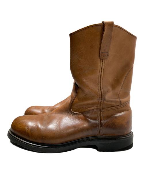 RED WING（レッドウィング）RED WING (レッドウィング) PECOS BOOT ペコスブーツ ブラウン サイズ:10　1/2Dの古着・服飾アイテム