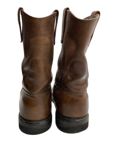 RED WING（レッドウィング）RED WING (レッドウィング) PECOS BOOT ペコスブーツ ブラウン サイズ:10Dの古着・服飾アイテム