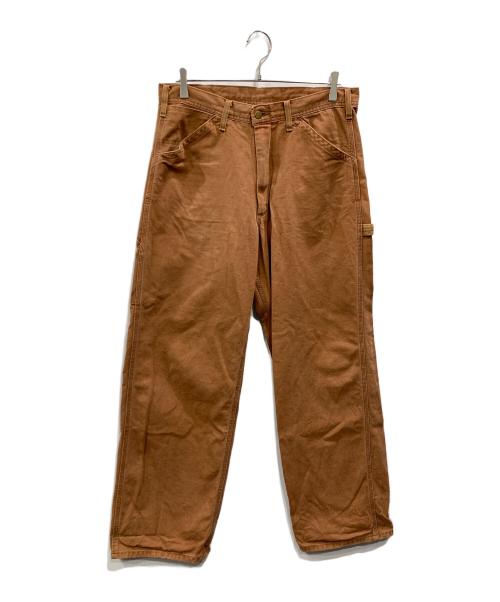 LEE（リー）LEE (リー) DUNGAREE ワイドペインターパンツ ブラウン サイズ:Lの古着・服飾アイテム