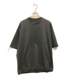 The Ennnoy Professional（ザ エンノイ プロフェッショナル）の古着「SHORT SLEEVE HEM RIB TEE」｜ブラック