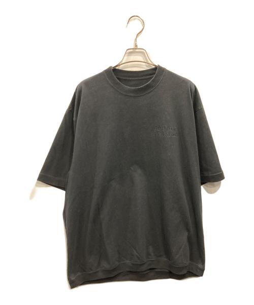 The Ennnoy Professional（ザ エンノイ プロフェッショナル）The Ennnoy Professional (ザ エンノイ プロフェッショナル) SHORT SLEEVE HEM RIB TEE ブラック サイズ:Lの古着・服飾アイテム