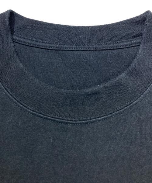 The Ennnoy Professional（ザ エンノイ プロフェッショナル）The Ennnoy Professional (ザ エンノイ プロフェッショナル) SHORT SLEEVE HEM RIB TEE ブラック サイズ:Lの古着・服飾アイテム