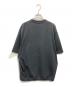 The Ennnoy Professional (ザ エンノイ プロフェッショナル) SHORT SLEEVE HEM RIB TEE ブラック サイズ:L：8000円