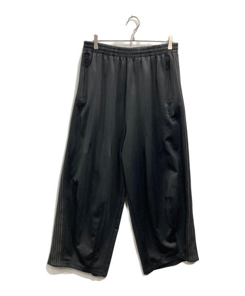 Needles（ニードルズ）Needles (ニードルズ) H.D. Track Pants - Poly Smooth ブラック×グレー サイズ:Mの古着・服飾アイテム