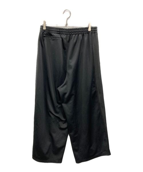 Needles（ニードルズ）Needles (ニードルズ) H.D. Track Pants - Poly Smooth ブラック×グレー サイズ:Mの古着・服飾アイテム