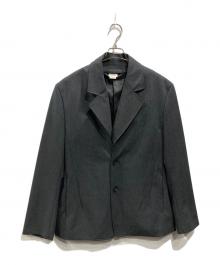 ZARA（ザラ）の古着「2WAY レイヤードブレザー」｜グレー