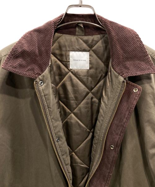 FREAK'S STORE（フリークスストア）FREAK'S STORE (フリークスストア) ハンティングジャケット カーキ サイズ:Ｌの古着・服飾アイテム