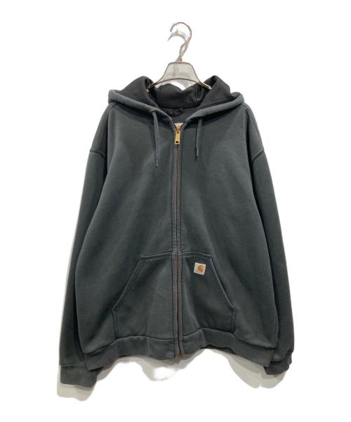 CarHartt（カーハート）CarHartt (カーハート) THERMAL LINED HOODED ZIP SWEATSHIRT グレー サイズ:Lの古着・服飾アイテム