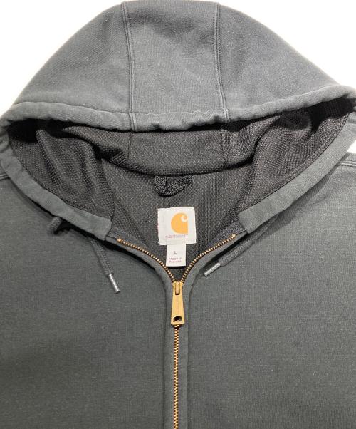 CarHartt（カーハート）CarHartt (カーハート) THERMAL LINED HOODED ZIP SWEATSHIRT グレー サイズ:Lの古着・服飾アイテム
