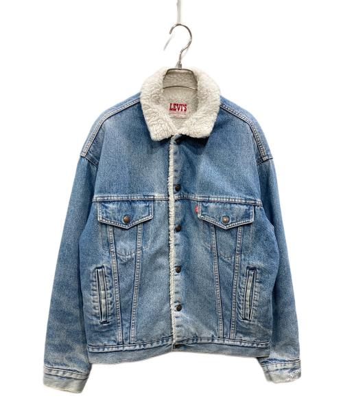 LEVI'S（リーバイス）LEVI'S (リーバイス) ボアトラッカージャケット スカイブルー サイズ:Mの古着・服飾アイテム