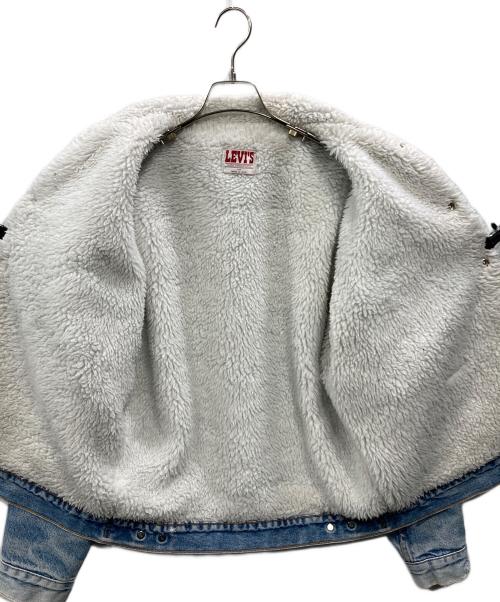 LEVI'S（リーバイス）LEVI'S (リーバイス) ボアトラッカージャケット スカイブルー サイズ:Mの古着・服飾アイテム