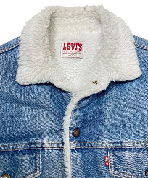 LEVI'S（リーバイス）LEVI'S (リーバイス) ボアトラッカージャケット スカイブルー サイズ:Mの古着・服飾アイテム