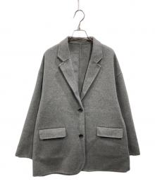 Spick and Span（スピック＆スパン）の古着「ウールミックスリバージャケット」｜グレー