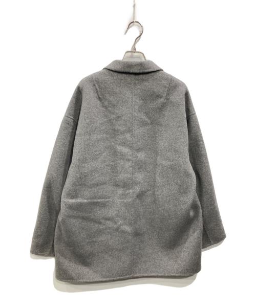 Spick and Span（スピック＆スパン）Spick and Span (スピック＆スパン) ウールミックスリバージャケット グレー サイズ:38の古着・服飾アイテム