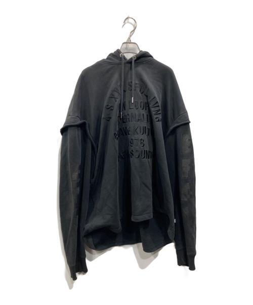 DIESEL（ディーゼル）DIESEL (ディーゼル) オーバーサイズフーディ ブラック サイズ:不明の古着・服飾アイテム