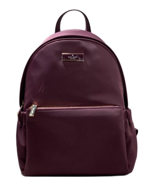 Kate Spade（ケイトスペード）Kate Spade (ケイトスペード) カーター KSNYL ドーム バックパック パープル 未使用品の古着・服飾アイテム