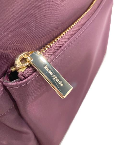 Kate Spade（ケイトスペード）Kate Spade (ケイトスペード) カーター KSNYL ドーム バックパック パープル 未使用品の古着・服飾アイテム