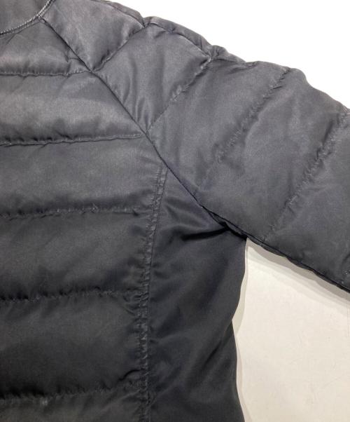 wjk（ダブルジェイケー）wjk (ダブルジェイケー) ライダース ダウンジャケット ブラック サイズ:Lの古着・服飾アイテム