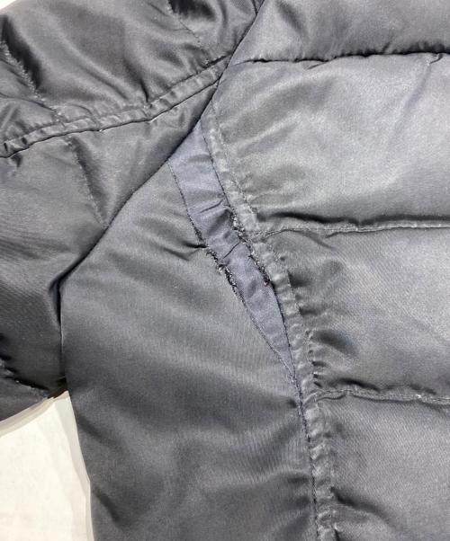 wjk（ダブルジェイケー）wjk (ダブルジェイケー) ライダース ダウンジャケット ブラック サイズ:Lの古着・服飾アイテム