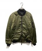 DUVETICAデュベティカ）の古着「ボンバージャケット」｜オリーブ